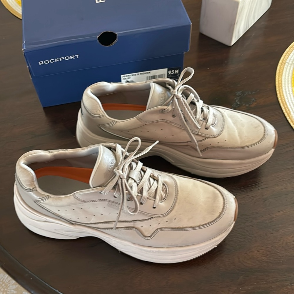 Rockport pro walker W premium gray walking shoes 9.5